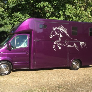 2009 Renault Master 2.5TD Horsebox 3.5t with living 2 Berth 55211 miles