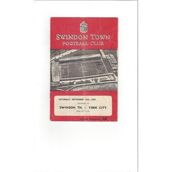 Swindon Town Home Football Programmes