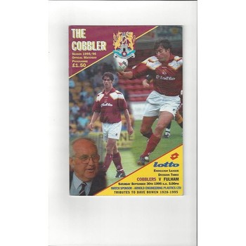 Fulham Away Football Programmes