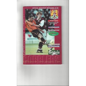 Northampton Town Home Football Programmes