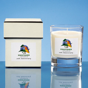 9.5cm Personalised Scented Home Candle VANILLA