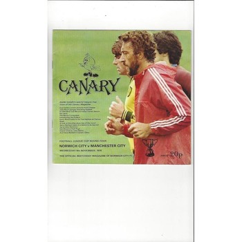 Norwich City Home Football Programmes