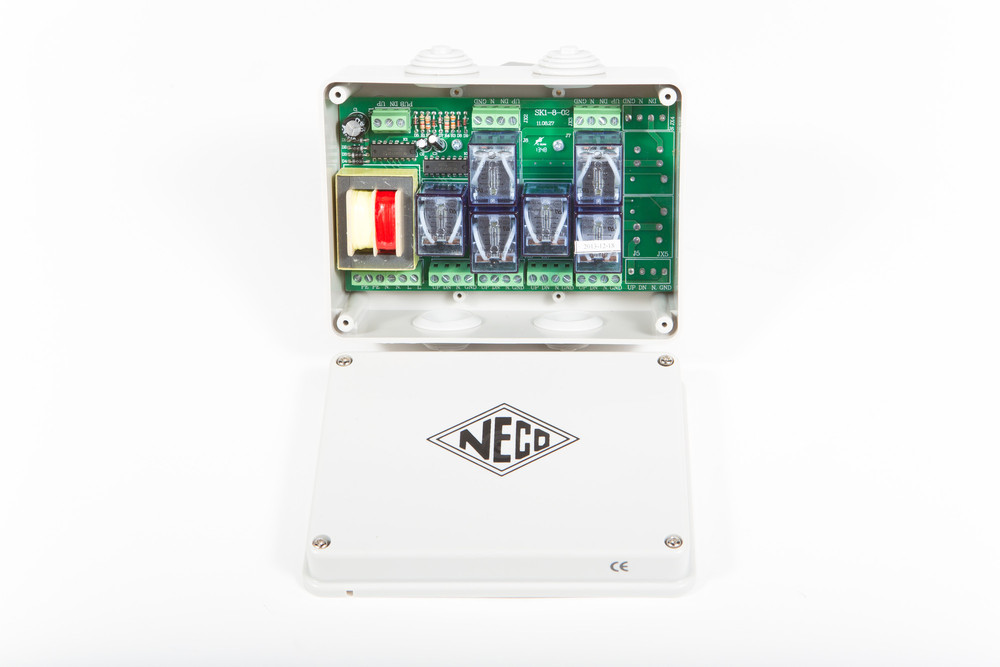 Neco (MK1) Remote Control System For Roller Shutters & Garage Doors – Includes 4 Remotes