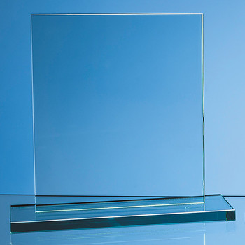 Jade Glass Rectangle Award (20cm x 17.5cm x 12mm)