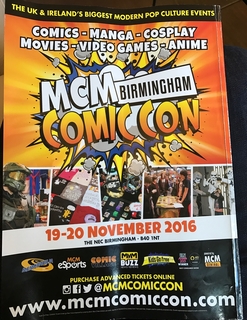 MCM Comic Con is coming to Birmingham