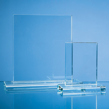 Clear Glass Rectangle Award (15cm x 12.5cm x 12mm)