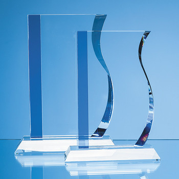 Optical Crystal Blueline Wave Award (23cm)