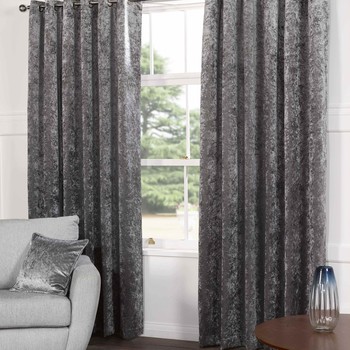 Crushed Velvet Steel