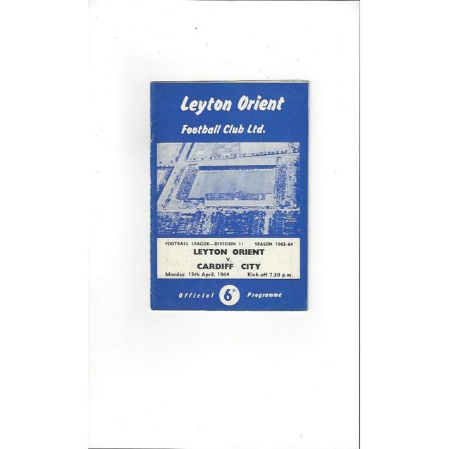 Leyton Orient Home Football Programmes
