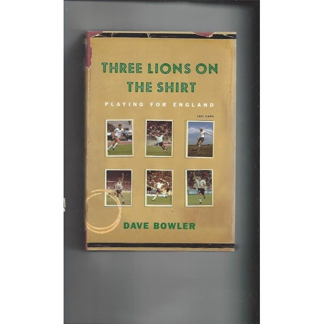 Three Lions on the shirt 1999 Hardback Edition Football Book