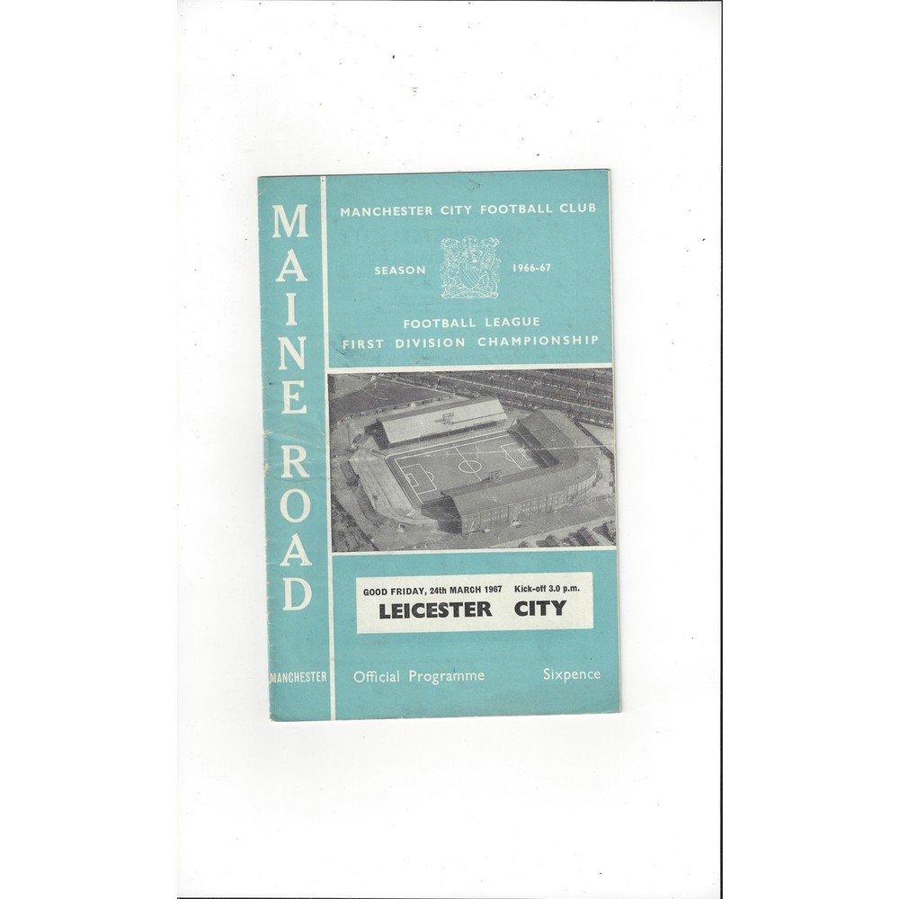 Leicester City Away Football Programmes
