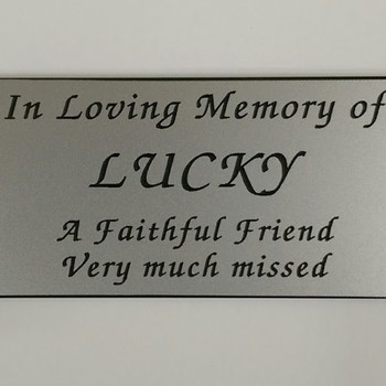6x3 MEMORIAL SIGN