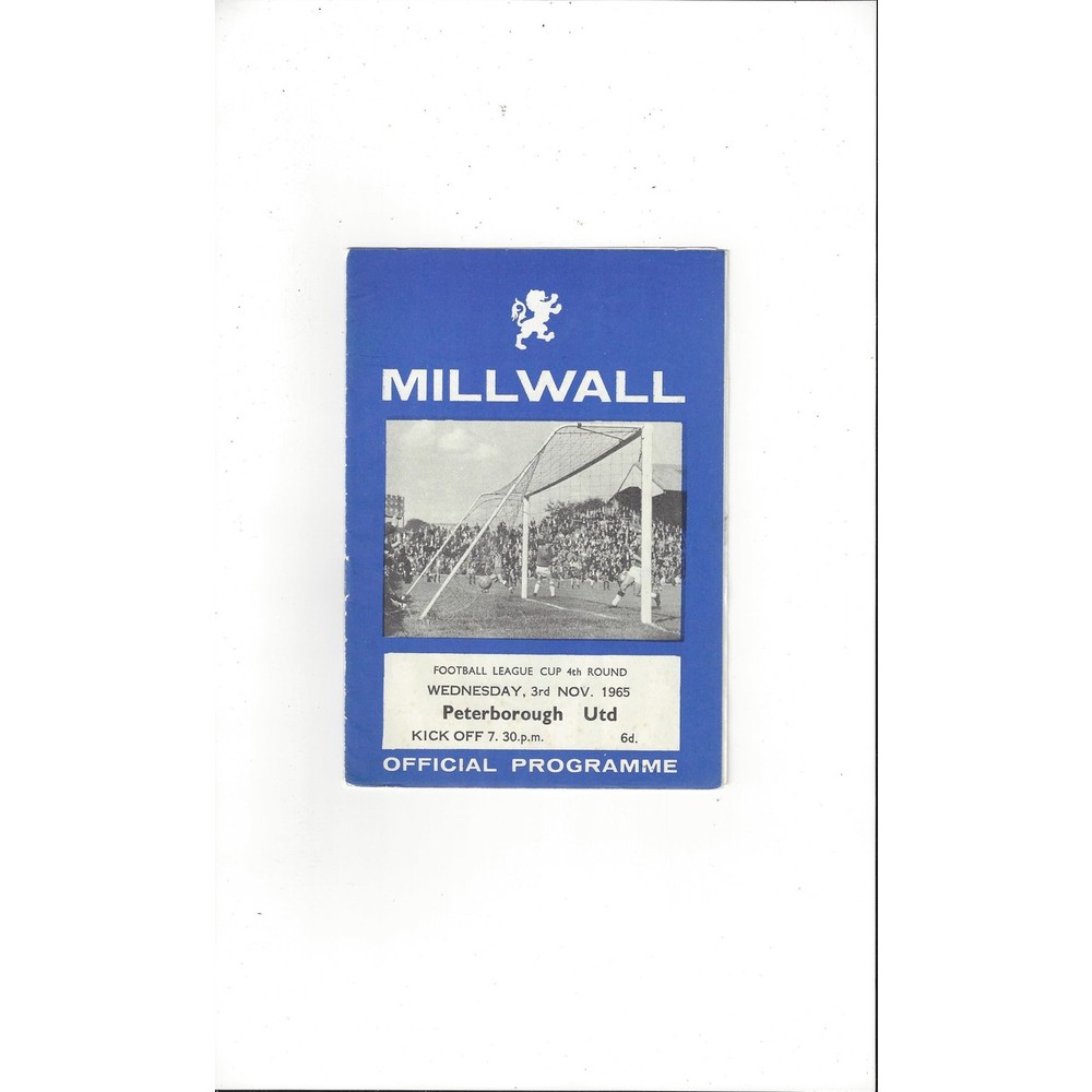 Millwall Home Football Programmes