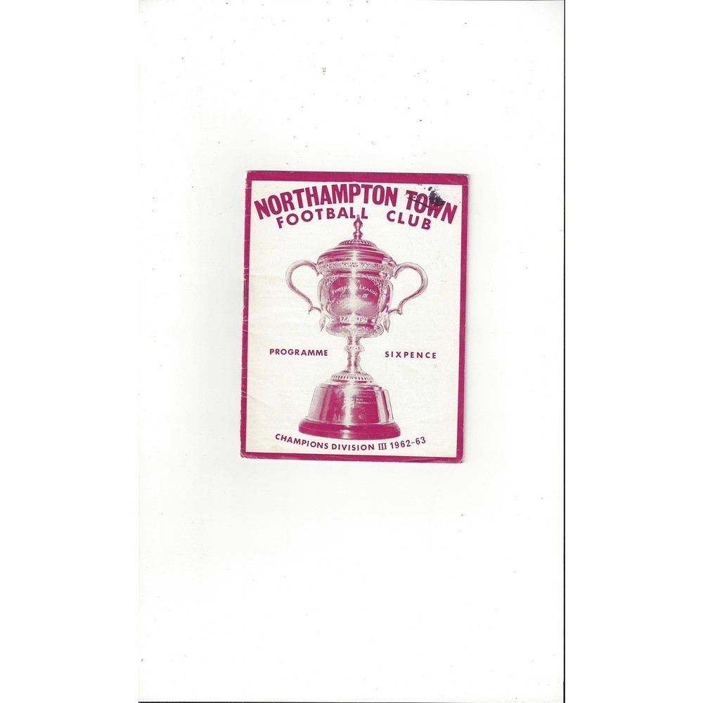 Northampton Town Home Football Programmes