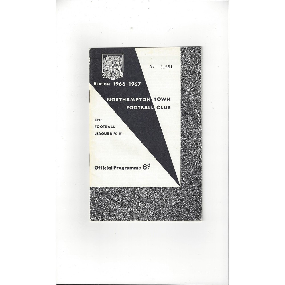 Northampton Town Home Football Programmes