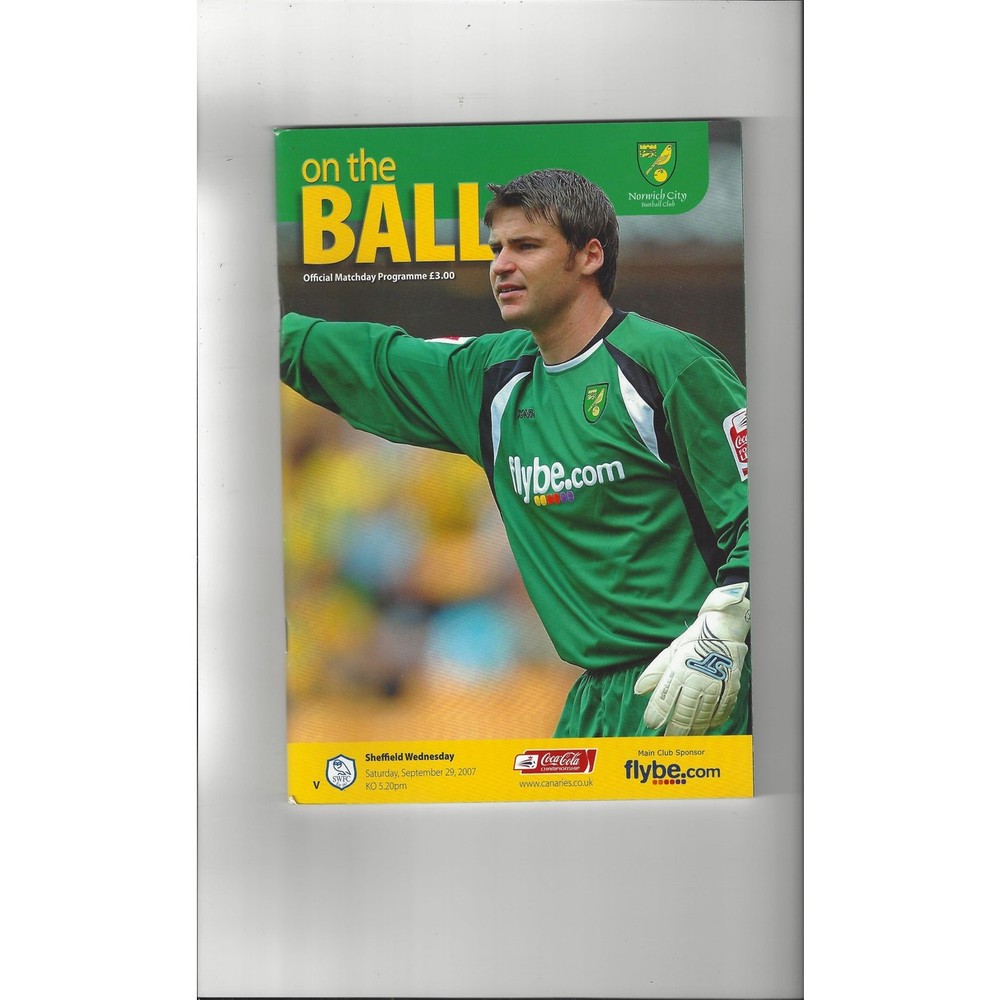 Norwich City Home Football Programmes