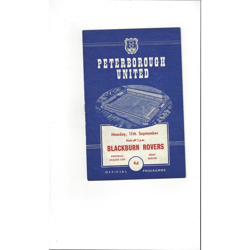 Peterborough United Home Football Programmes