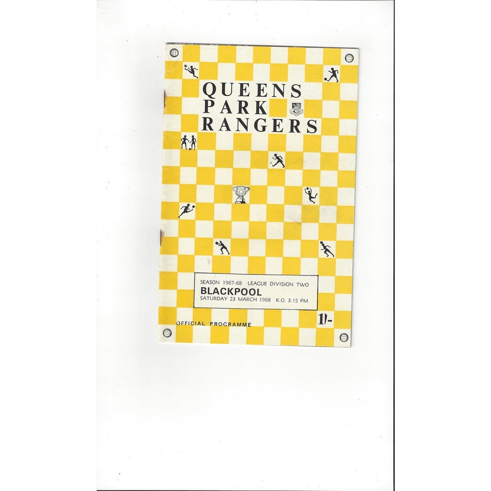 Blackpool Away Football Programmes