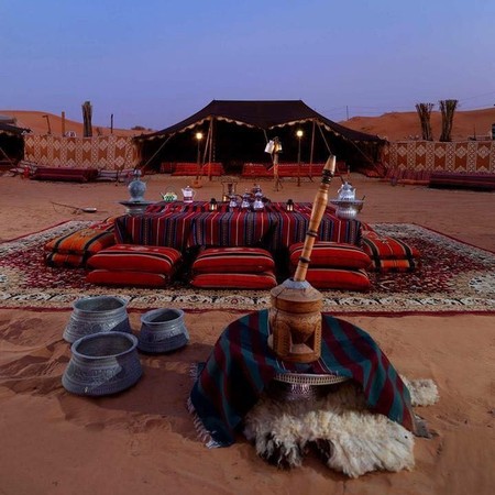 Bedouin Camping in the Desert