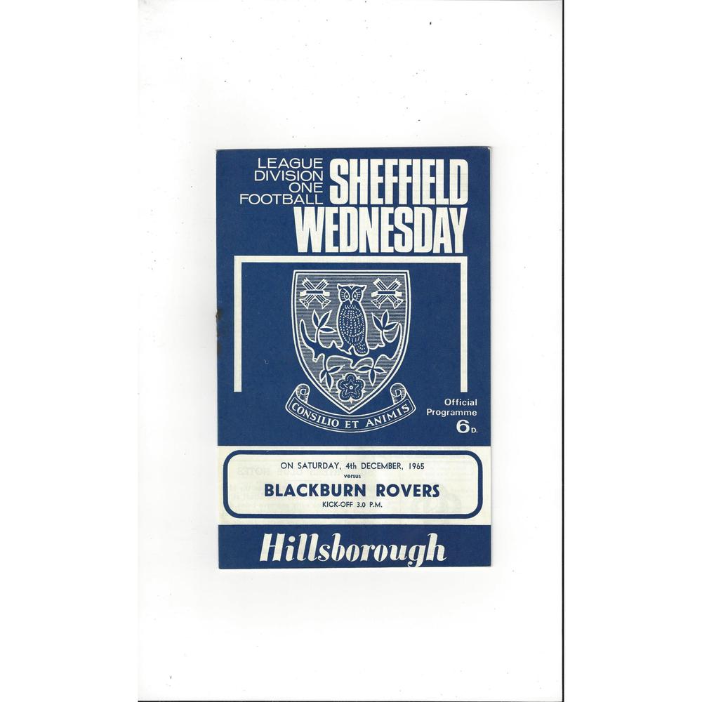 Sheffield Wednesday Home Football Programmes