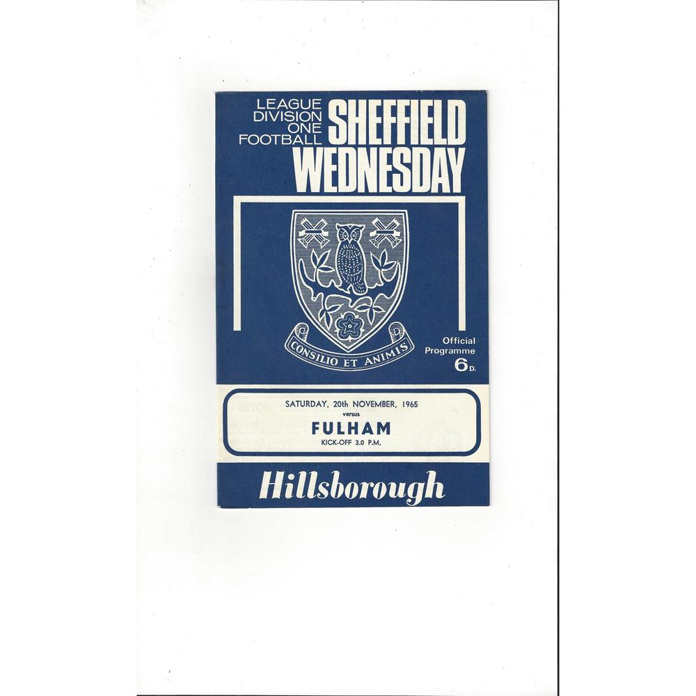 Fulham Away Football Programmes