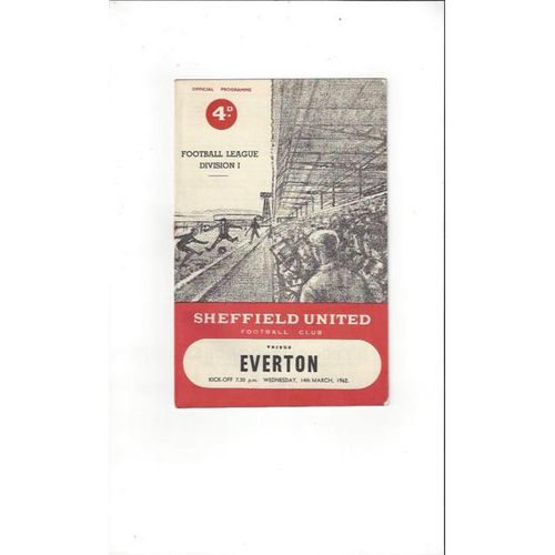 Sheffield United Home Football Programmes