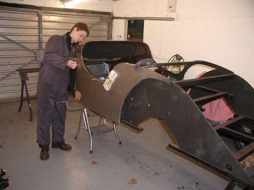 1939 Morgan 4-4 Le Mans Race Car