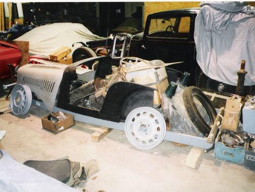 1939 Morgan 4-4 Le Mans Race Car