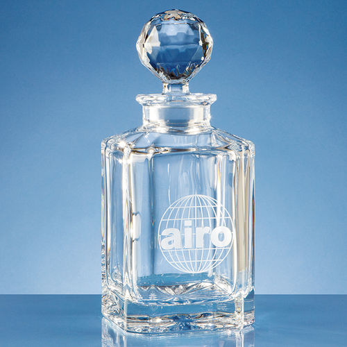 Crystalite Square Spirit Decanter (0.8ltr)