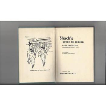 Shack's Guide to Soccer (Hardback book) 1956