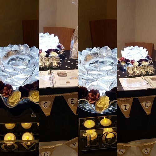 The Lotus Ice Centrepiece