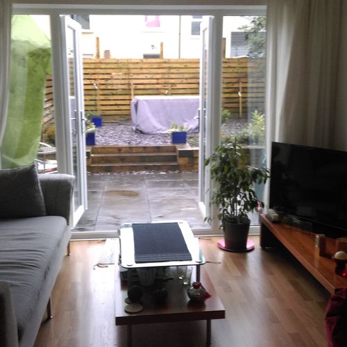 Refurbishment of terrace house of flats