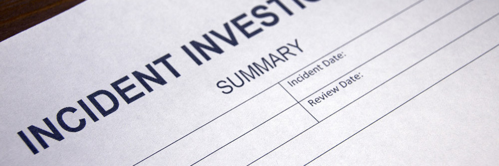 Accident & Incident Reporting and Investigation - RIDDOR