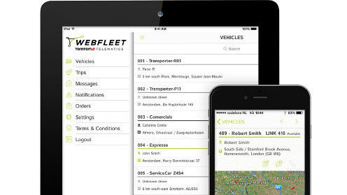 WEBFLEET Features
