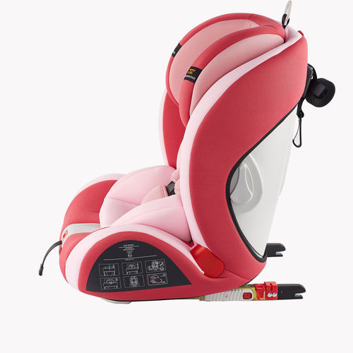 MCC Convertible Car Seat, with ISOFIX system Group 1,2,3 (Pink)