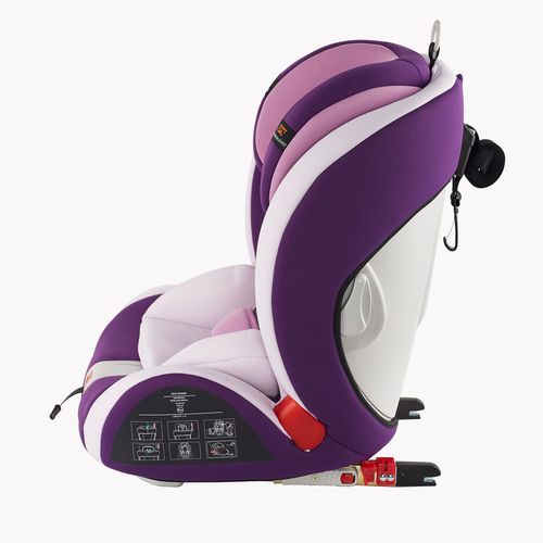MCC Convertible Car Seat, with ISOFIX system Group 1,2,3 (Purple)