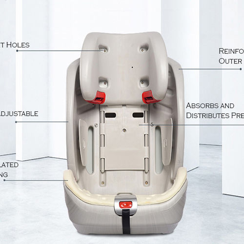 MCC Convertible Car Seat, with ISOFIX system Group 1,2,3 (Pink)