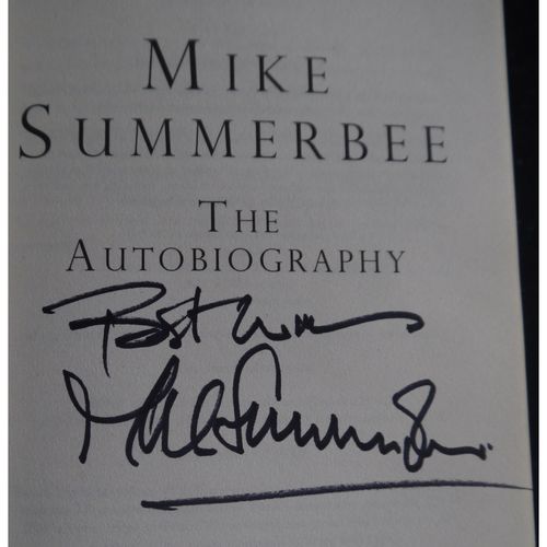 Signed Mike Summerbee Autobiography