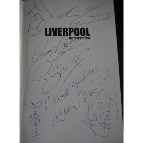 Signed Liverpool the Trophy Years