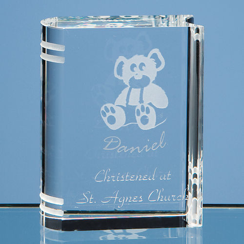 Optical Crystal Miniature Book (6cm)