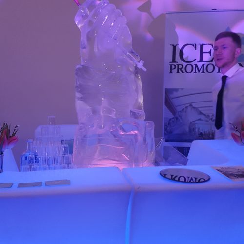 The Vodka Ice Luge