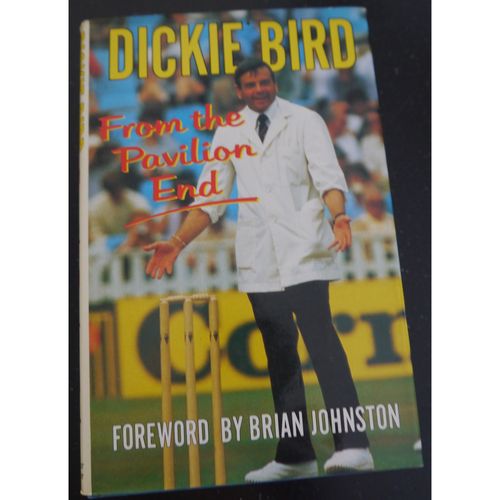 Signed Dickie Bird Autobiography