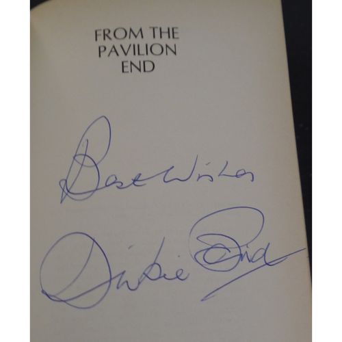 Signed Dickie Bird Autobiography