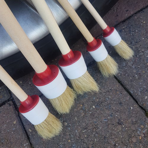 Monza Set of 5 Hogg Hair Detailing Brushes