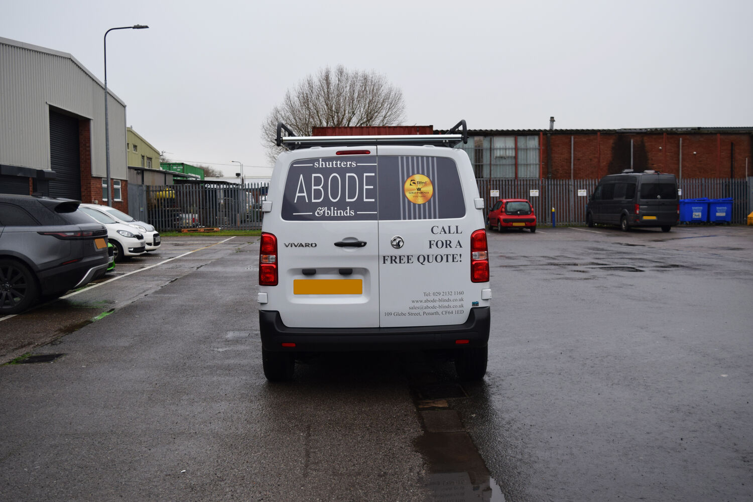 Abode Shutters & Blinds - Vauxhall Vivaro