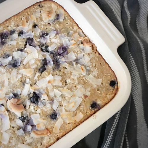 Baked Blueberry Breakfast 