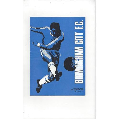 Birmingham City Home Football Programmes