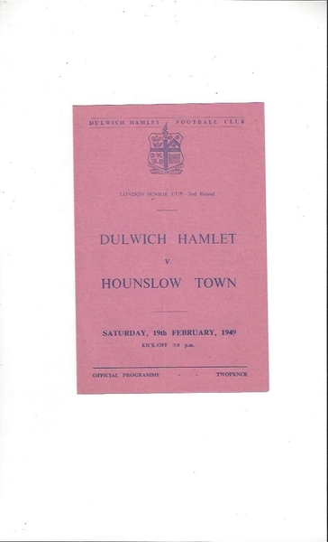 More Football Programmes listed