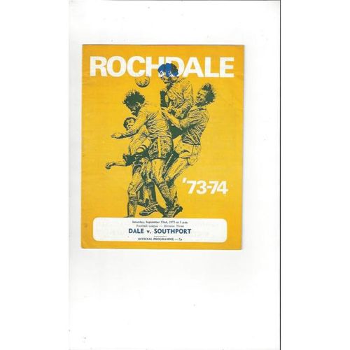 Rochdale Home Football Programmes