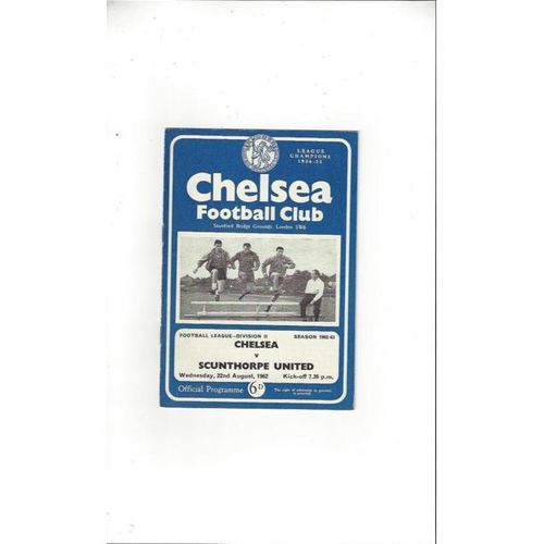 Scunthorpe United Away Football Programmes